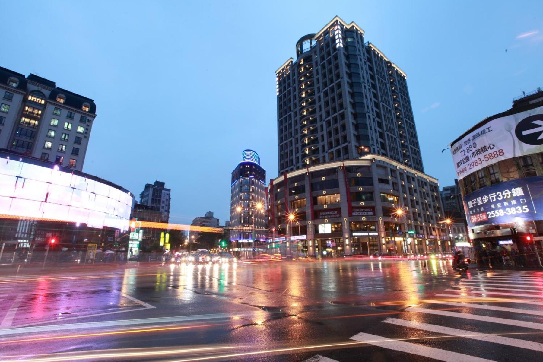 晶城青年旅館 4F Taipei Exterior photo